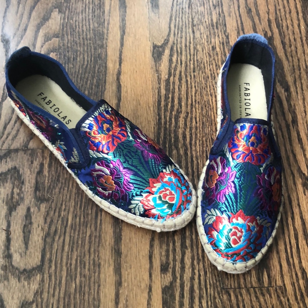 Embroidered Spadriles Made In Spain